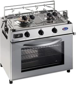 CF Parker Gasherd U. Ofen, Edelstahl, 30mbar