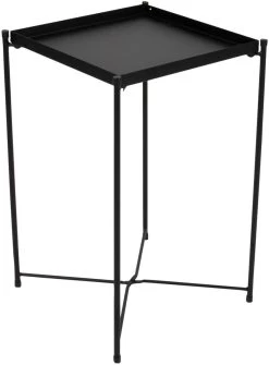 Bo-Camp Bedford Beistelltisch, Schwarz, 30x30cm