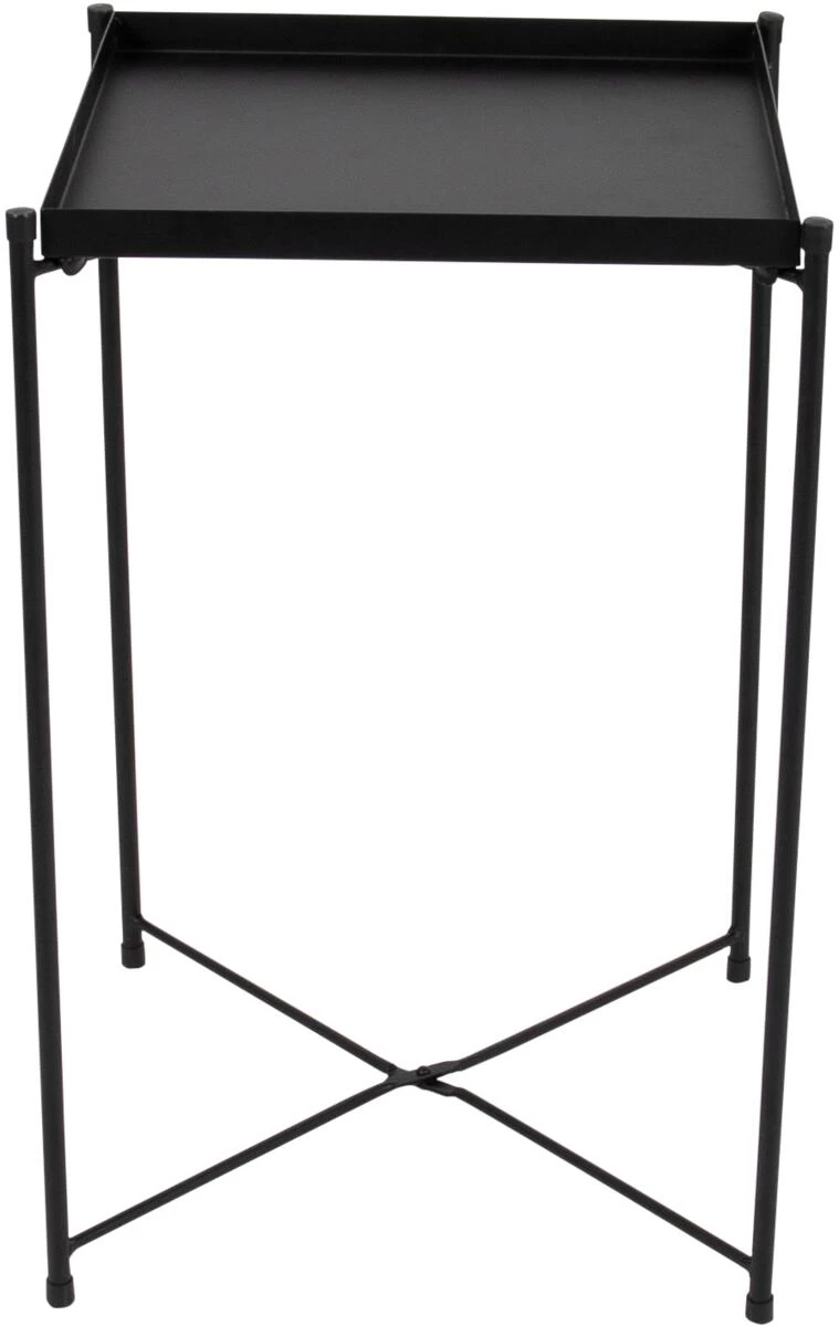 Bo-Camp Bedford Beistelltisch, Schwarz, 30x30cm 2 Bo-Camp Bedford Beistelltisch, Schwarz, 30x30cm – Bild 2