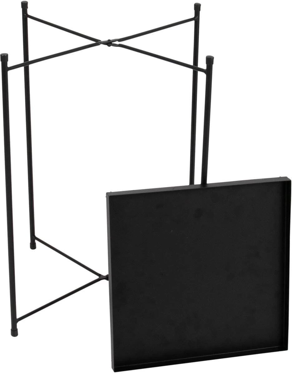 Bo-Camp Bedford Beistelltisch, Schwarz, 30x30cm 3 Bo-Camp Bedford Beistelltisch, Schwarz, 30x30cm – Bild 3