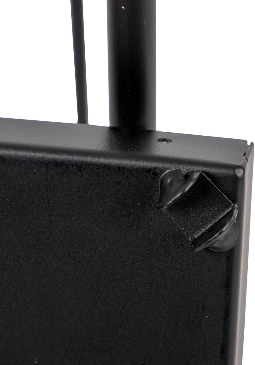 Bo-Camp Bedford Beistelltisch, Schwarz, 30x30cm 5 Bo-Camp Bedford Beistelltisch, Schwarz, 30x30cm – Bild 5