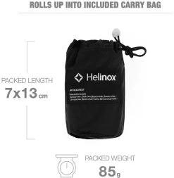 Helinox Air Kopfpolster, Schwarz -Campingausrüstung Geschäft 101467 0 4