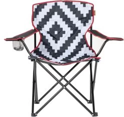 Bo-Camp Madison Faltstuhl, 52x89x85cm, Schwarz/weiß