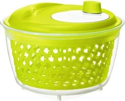 Rotho Fresh Salatschleuder, 4,5L, Grün