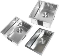 Queensize Camper "Vanlife" Spülbecken, Edelstahl