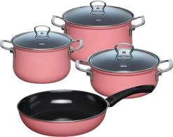 Riess Emaille Topfset -Campingausrüstung Geschäft 10283 7