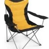 Kampa XL High Back Camping-Faltstuhl Mit Hoher Lehne, Gelb/schwarz