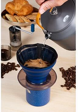 GSI Outdoors Pourover Java Kaffee-Set, Blau 5 GSI Outdoors Pourover Java Kaffee-Set, Blau – Bild 5