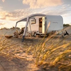 Travellife Seitenwand-Set Für Texel Markise, Beige -Campingausrüstung Geschäft 105882 0 2