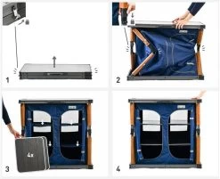 Bel Sol Jutta Faltschrank 10 Bel Sol Jutta Faltschrank -Campingausrüstung Geschäft 10761 4