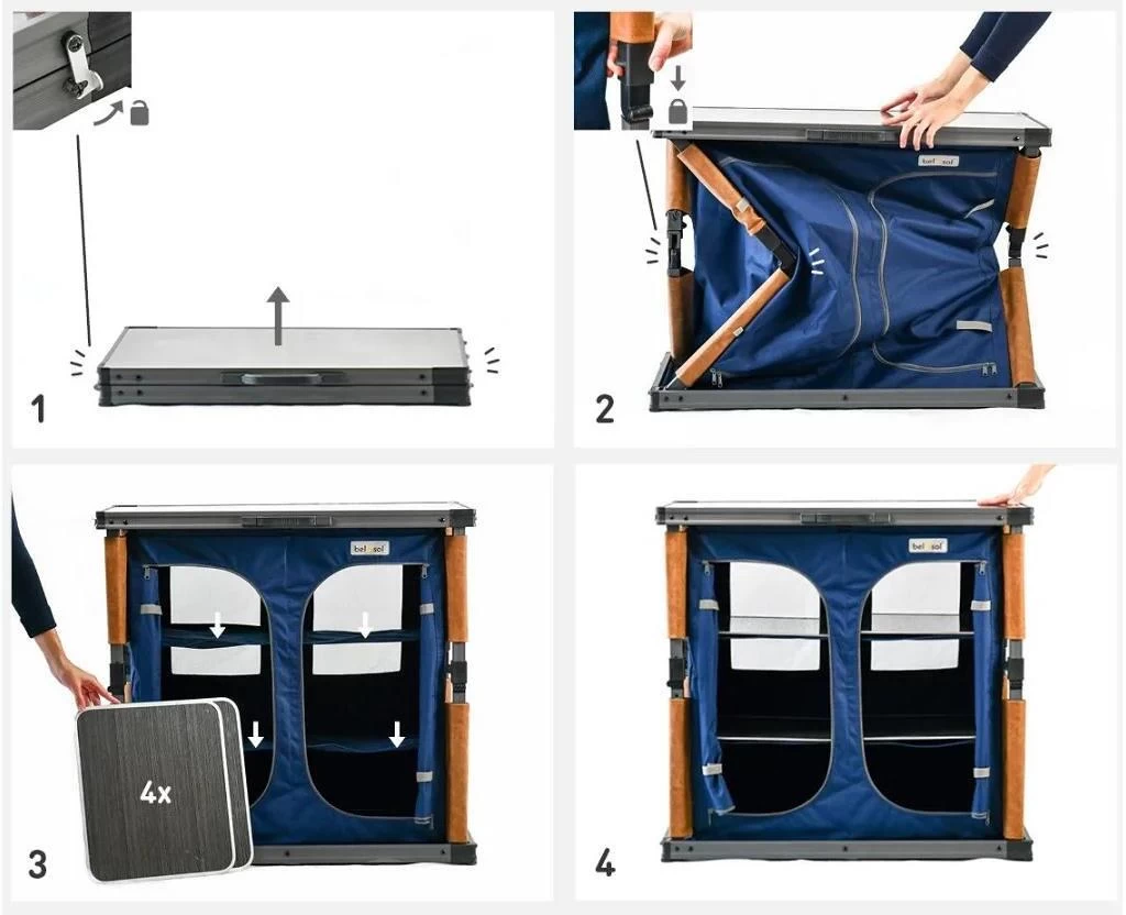 Bel Sol Jutta Faltschrank 5 Bel Sol Jutta Faltschrank – Bild 5