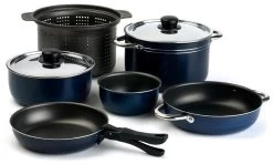 Beaver Brand Blue Sky Kochset, 9-teilig