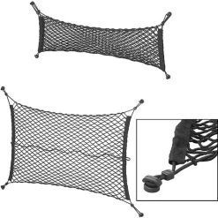 Pro Plus Gepäcknetz Elastisch 80x50cm Mit Kunststoff-Haken NS-3 -Campingausrüstung Geschäft 108547 0 3