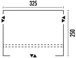 Trigano Lagoon Air Vorzelt, Aufblasbar, Grau -Campingausrüstung Geschäft 110052 0 4