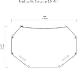IKamper Markise Für Skycamp 3.0 Mini 8 IKamper Markise Für Skycamp 3.0 Mini -Campingausrüstung Geschäft 112982 0 3