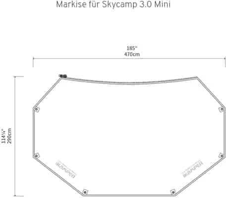 IKamper Markise Für Skycamp 3.0 Mini 4 IKamper Markise Für Skycamp 3.0 Mini – Bild 4