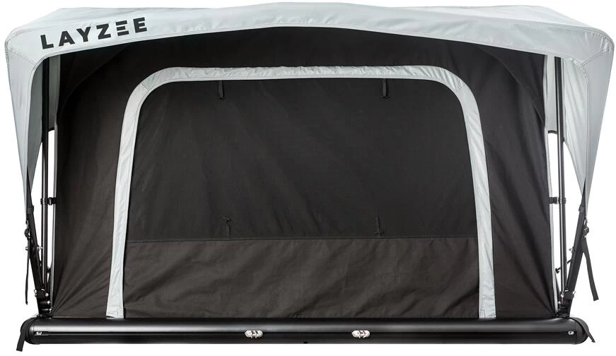 Layzee Dachzelt, 225x135x118cm, Anthrazit/grau 2 Layzee Dachzelt, 225x135x118cm, Anthrazit/grau – Bild 2