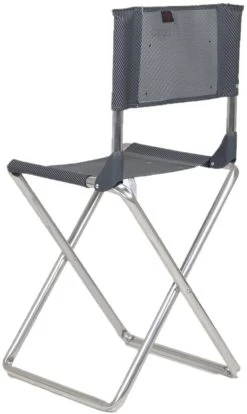 Crespo AL/304 Campinghocker Mit Lehne, Dunkelgrau -Campingausrüstung Geschäft 113292 0 2