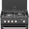 Thetford Triplex Plus Dual Fuel Backofen- / Grillkombination (30mbar) Mit Elektrokochplatte (230V), 36l