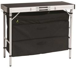 Outwell Magante Küchentisch, 136x54x90/140cm, Schwarz -Campingausrüstung Geschäft 114500 0 2