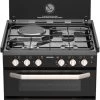 Thetford K1520 Dual Fuel Backofen (30mbar) Mit Elektrokochplatte (230V), 49l
