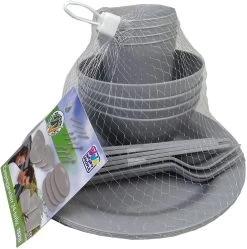 Happy People Campinggeschirr, 24-teilig, Grau -Campingausrüstung Geschäft 114910 0 2