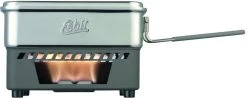 Esbit Trockenbrennstoff-Kochset, Edelstahl, 1,1L