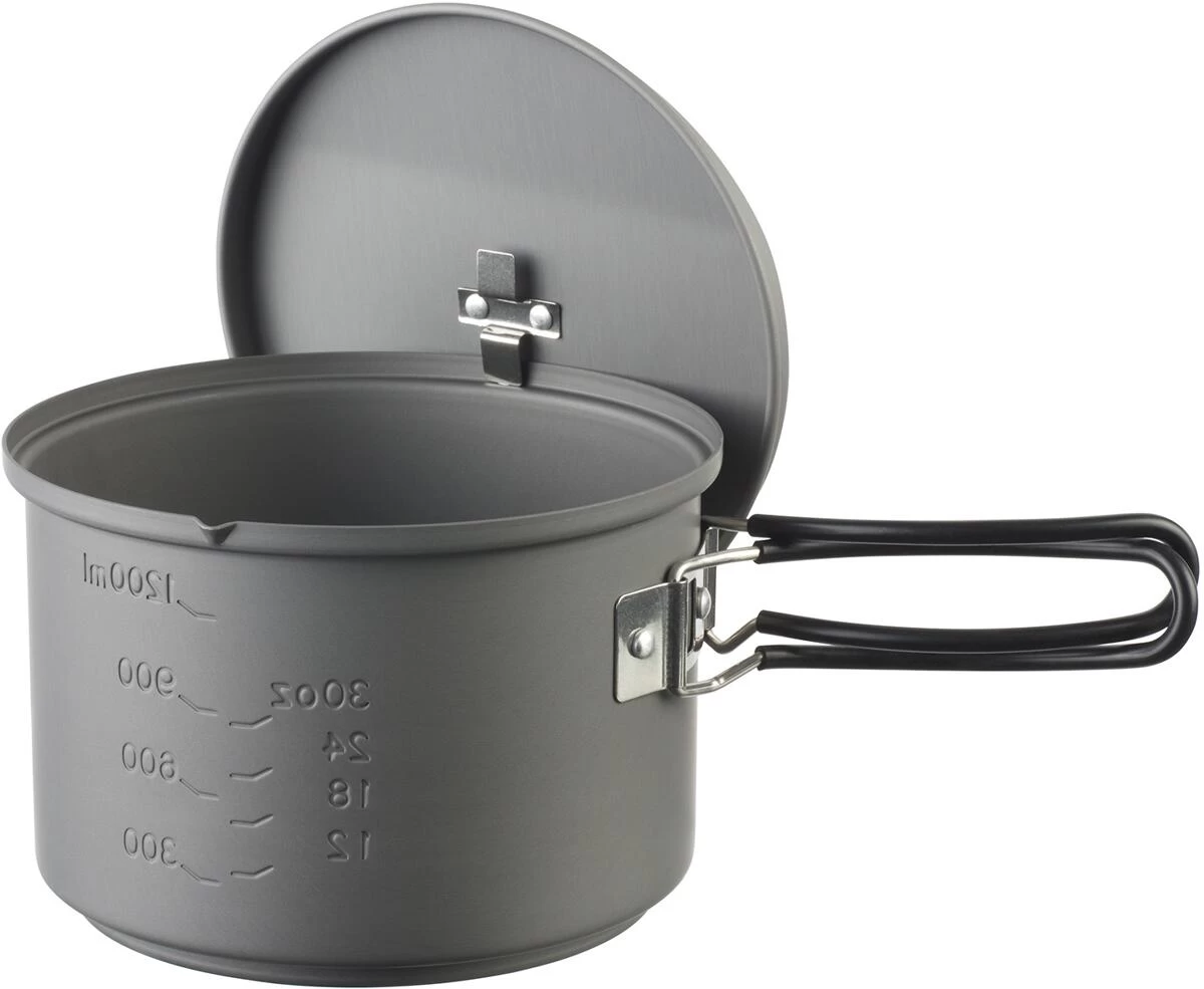 Esbit Spiritus-Kochset, Aluminium, 1,5L 2 Esbit Spiritus-Kochset, Aluminium, 1,5L – Bild 2