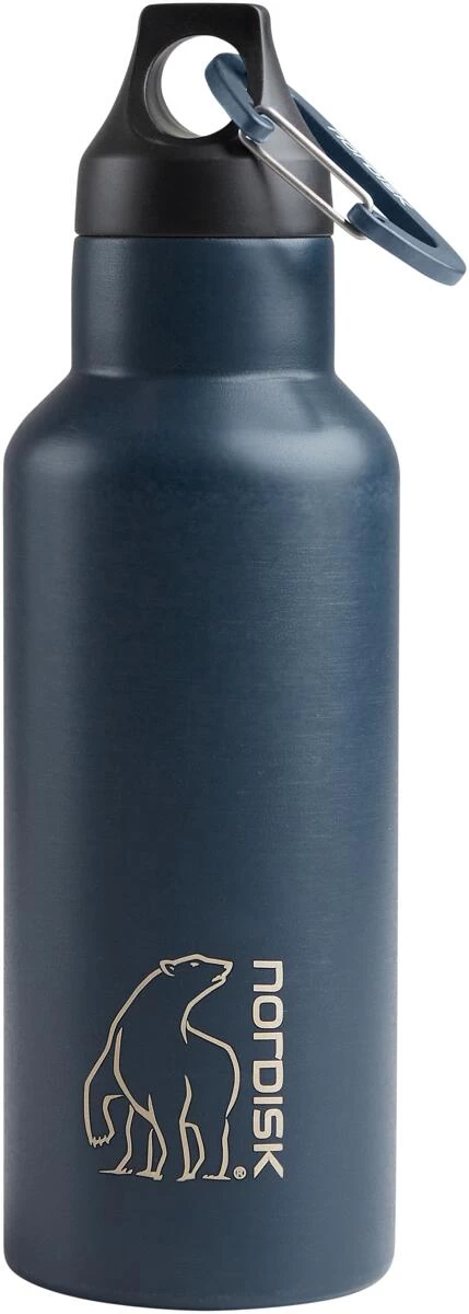Nordisk Trinkflasche, Stahl, 500ml, Blau