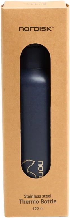 Nordisk Trinkflasche, Stahl, 500ml, Blau -Campingausrüstung Geschäft 115058 0 2