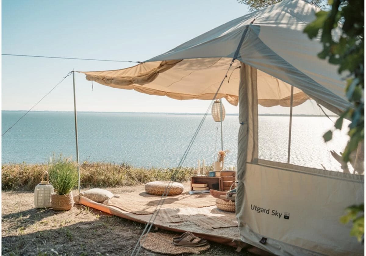 Nordisk Utgard Sky 13.2 Tipizelt, 6-Personen, 430x295cm, Sand 10 Nordisk Utgard Sky 13.2 Tipizelt, 6-Personen, 430x295cm, Sand – Bild 10