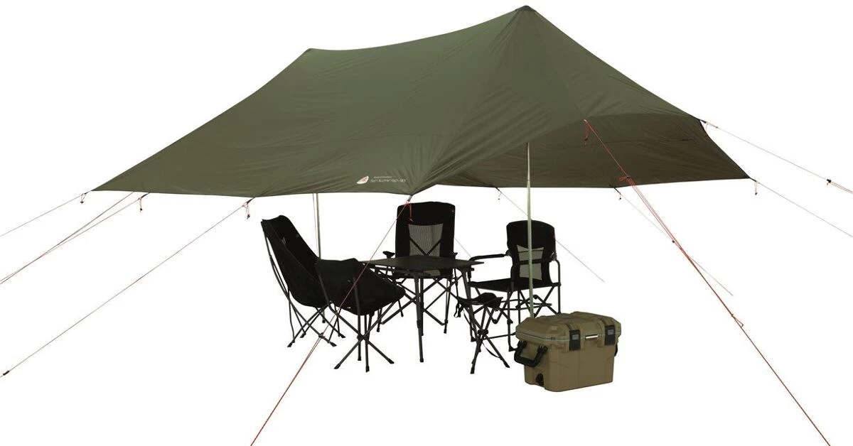 Robens Twin Summit Shelter PRS Tarp, 340x450cm, Dunkelgrün 5 Robens Twin Summit Shelter PRS Tarp, 340x450cm, Dunkelgrün – Bild 5