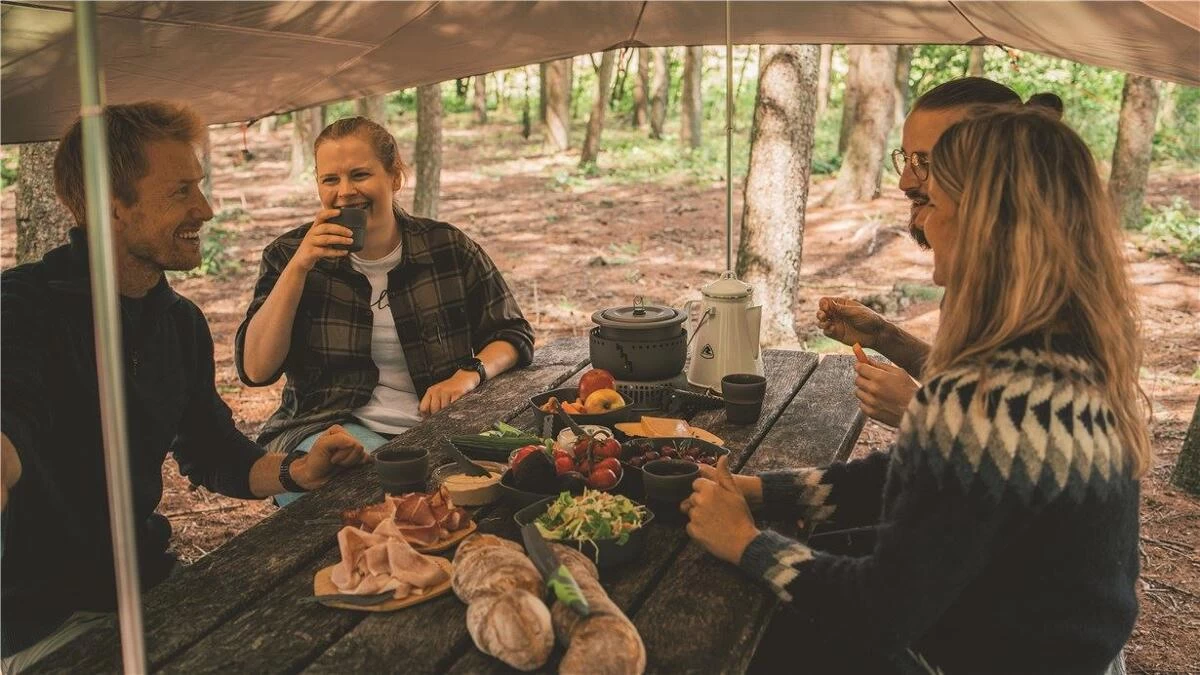 Robens Twin Summit Shelter PRS Tarp, 340x450cm, Dunkelgrün 9 Robens Twin Summit Shelter PRS Tarp, 340x450cm, Dunkelgrün – Bild 9