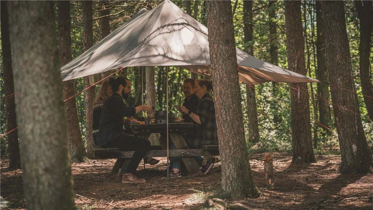 Robens Twin Summit Shelter PRS Tarp, 340x450cm, Dunkelgrün 10 Robens Twin Summit Shelter PRS Tarp, 340x450cm, Dunkelgrün – Bild 10