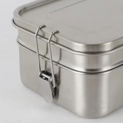 Origin Outdoors Deluxe Double Lunchbox, 1,9L, Edelstahl -Campingausrüstung Geschäft 115850 0 2