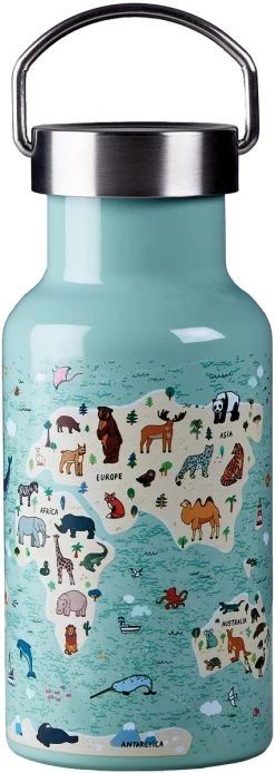 Bioloco Sky Kids Thermosflasche, Animal Map -Campingausrüstung Geschäft 116985 0 2