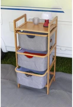 Bo-Camp Selsdon Campingschrank & Lambeth Beistelltisch - Camping Wagner Edition -Campingausrüstung Geschäft 117558 0 5