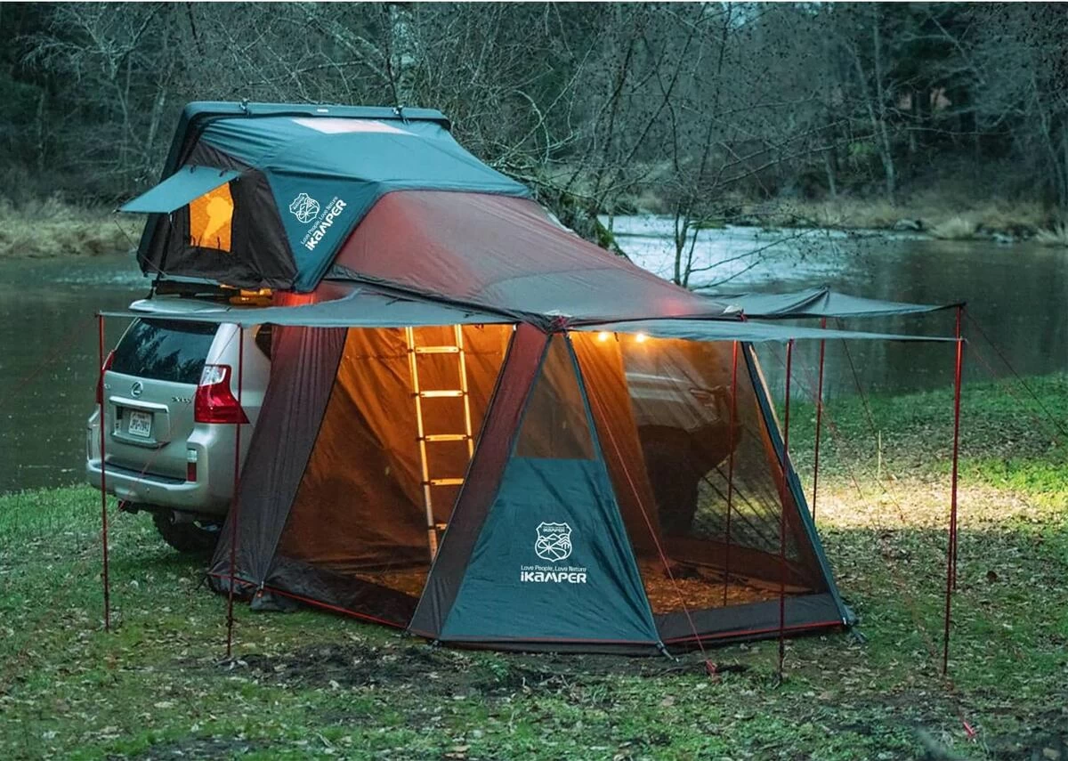 IKamper Fenster Tür Aussteller Set Skycamp X-Cover 3 IKamper Fenster Tür Aussteller Set Skycamp X-Cover – Bild 3