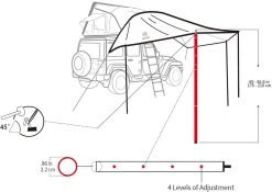 IKamper Fenster Tür Aussteller Set Skycamp X-Cover 7 IKamper Fenster Tür Aussteller Set Skycamp X-Cover -Campingausrüstung Geschäft 118384 0 3
