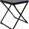 Bo-Camp Hocker Mit Tischplatte, Schwarz