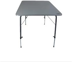 Bo-Camp Campingtisch, Höhenverstellbar, 100x70cm, Grau -Campingausrüstung Geschäft 118548 0 2