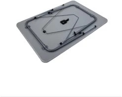 Bo-Camp Campingtisch, Höhenverstellbar, 100x70cm, Grau -Campingausrüstung Geschäft 118548 0 7