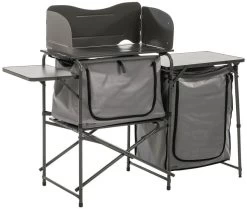 Travellife Toledo Campingküche, Faltbar, Dunkelgrau