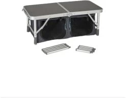 Bo-Camp Otter Aufbewahrungsschrank, Klappbar, Grau -Campingausrüstung Geschäft 118591 0 2