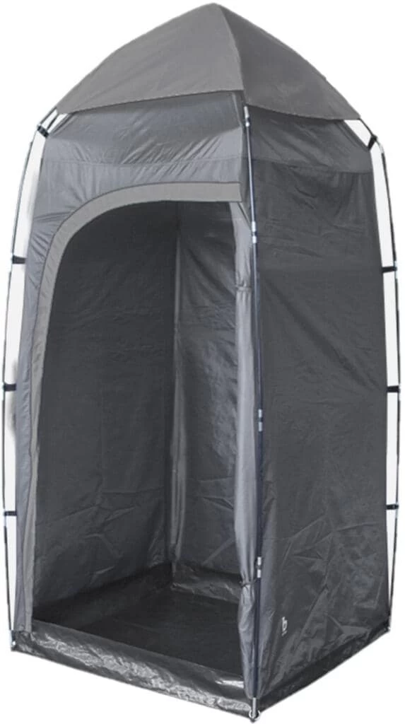 Bo-Camp Dusch- & Toilettenzelt, 100x100x200cm, Grau 1 Bo-Camp Dusch- & Toilettenzelt, 100x100x200cm, Grau