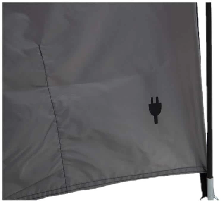 Bo-Camp E-Bike Unterstand Plus, 180x85x185cm, Grau 5 Bo-Camp E-Bike Unterstand Plus, 180x85x185cm, Grau – Bild 5