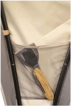 Bo-Camp Party Shelter Pavillon Medium, 370x370x239cm, Beige -Campingausrüstung Geschäft 118898 0 3