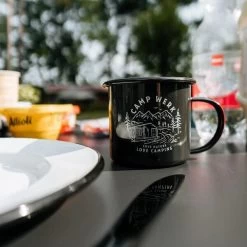 Campwerk Emaille Tasse, 350ml -Campingausrüstung Geschäft 119093 0 2