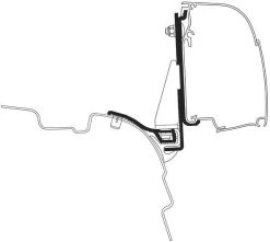Thule Omnistor 4200 Markisen-Adapter, Für Mercedes Benz Vito/V-Klasse LHD