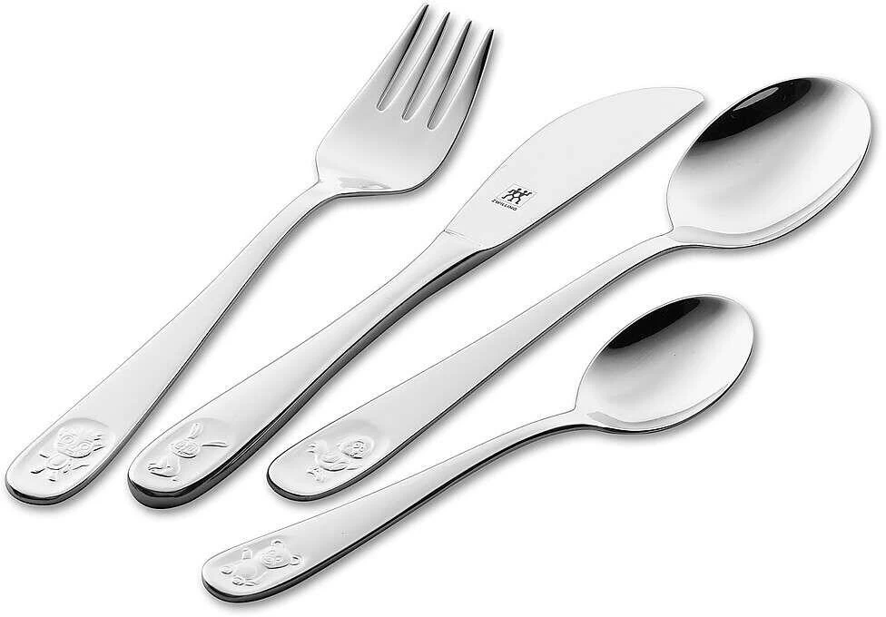 Zwilling Kinderbesteck-Set Bino, 4-teilig,Edelstahl 1 Zwilling Kinderbesteck-Set Bino, 4-teilig,Edelstahl